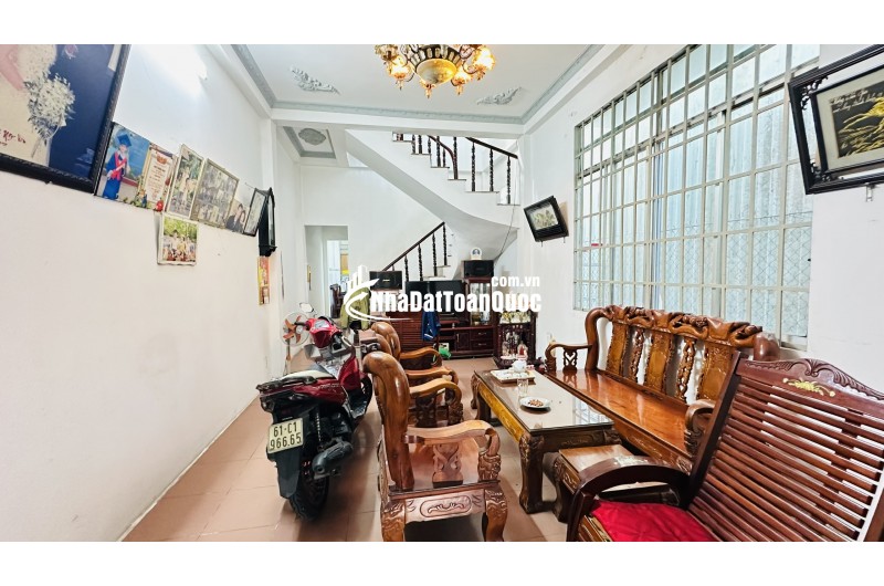 CƠ HỘI ĐẦU TƯ, NHÀ 132M², NGANG 5M, MẶT TIỀN KINH DOANH SẦM UẤT, BÌNH HÒA, CHỈ 5.6 TỶ